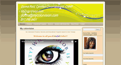 Desktop Screenshot of mycolorvision.com